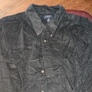 Sonoma/Corduroy/Cotton long sleeve button down shirt Super soft & dressy